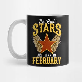 The Real Stars Are Born in February Mug